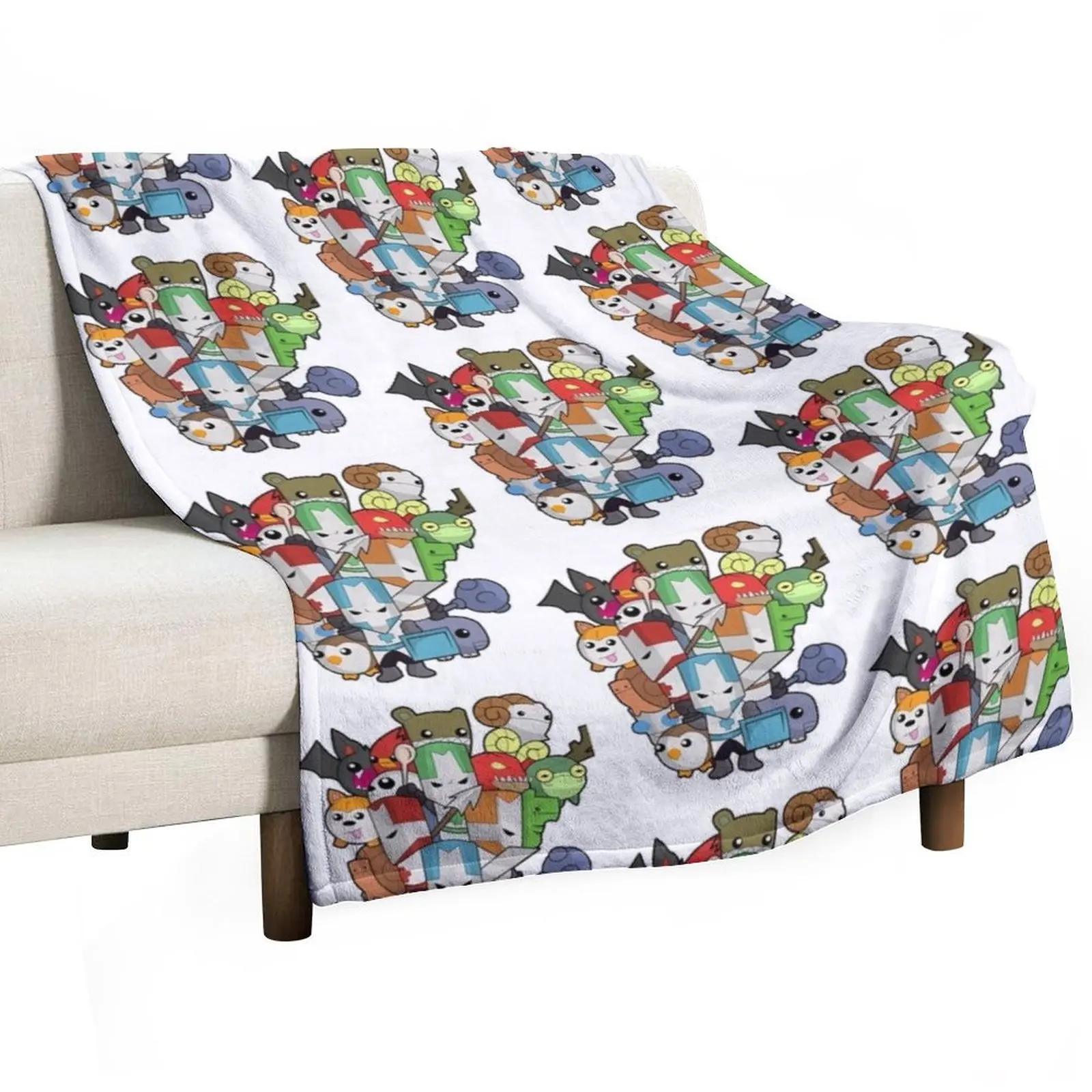 

Castle Crasher Game Of The Year Throw Blanket For Baby Shaggy valentine gift ideas manga Blankets
