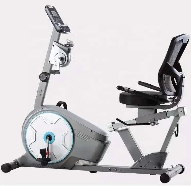 2024 hot sale indoor magnetic stationary commercial recumbent bike monitor spin bike with screen cheap exercise bicycle