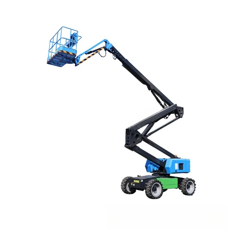 Crank arm type hydraulic lift Battery crank arm type aerial work platform 360 degree hydraulic lift