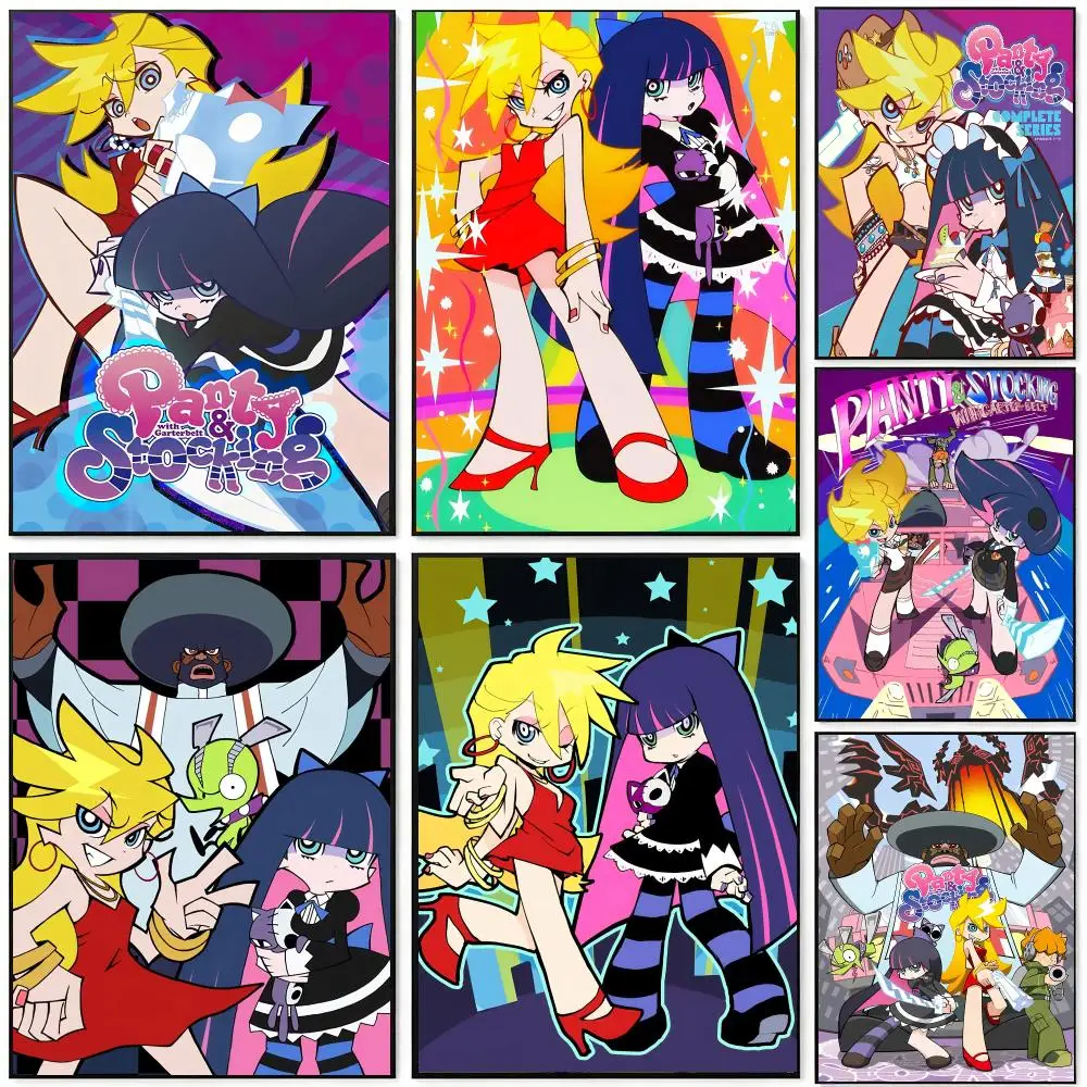 Panty Stocking With Garterbelt Poster HD Waterproof Self-Adhesive Wall Art – Multi-Scene Use, Top Gift Pick