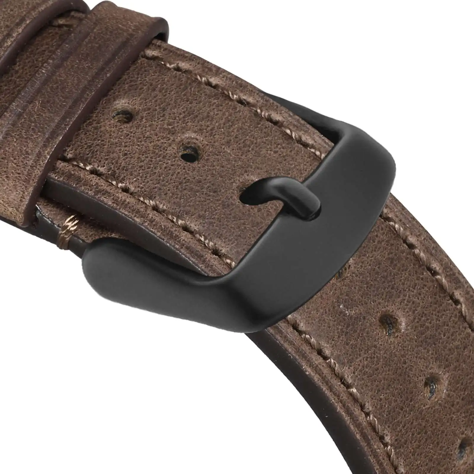 ANBEER Crazy House Leather Watch Strap 18mm 20mm 22mm Watch Band for Men Women Vintage Classic Wristband Quick Replease
