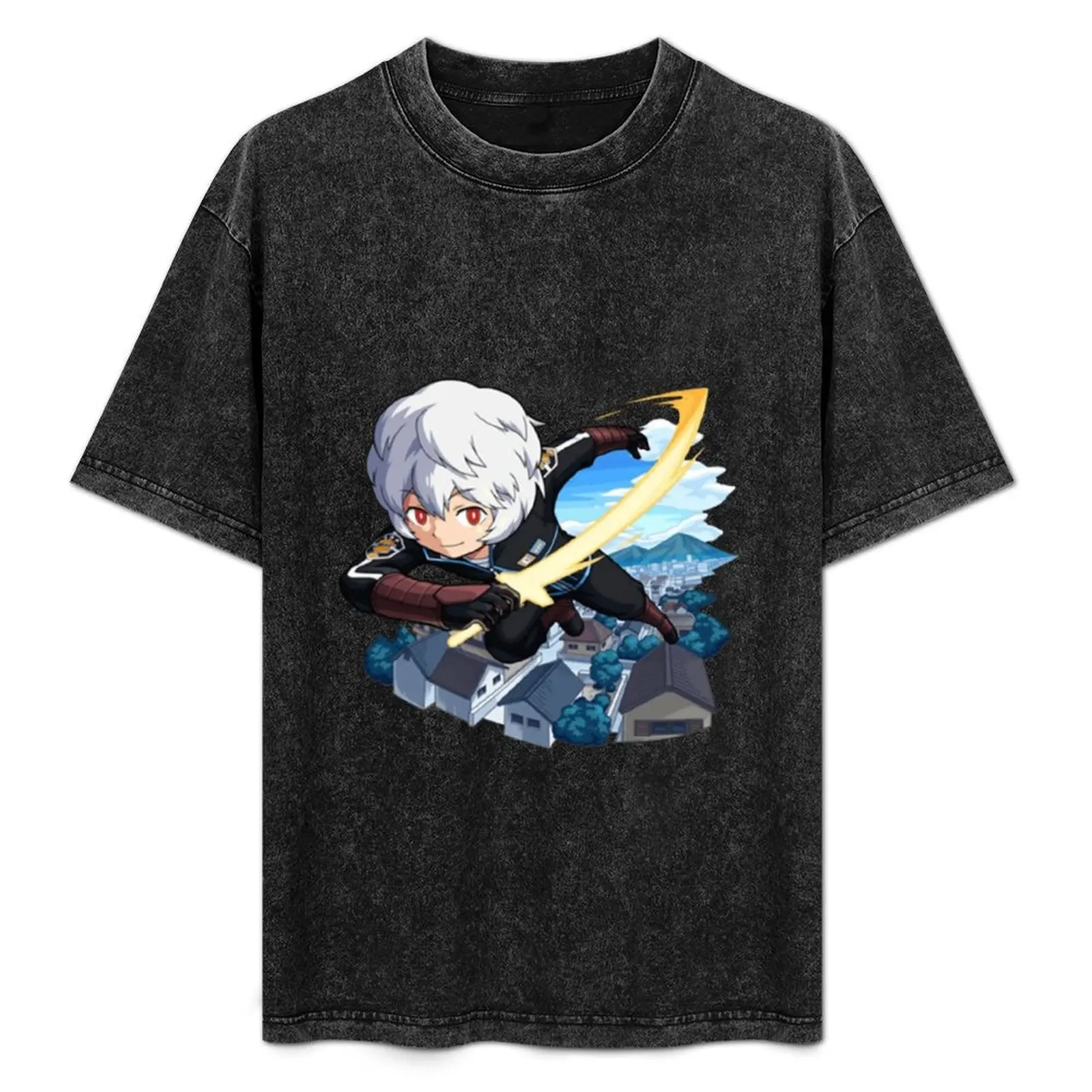 

Футболка World Trigger, летняя модная повседневная футболка