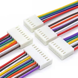 10pcs/lot 10CM 20CM 30CM KF2510 2/3/4/5/6/7/8/9/10 PIN connector plug with cable wire 2.54MM PITCH 2P/3P/4P/5P/6P/7P/8P/9P/10P