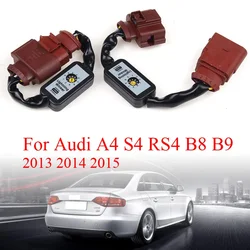 2Pcs Dynamic Turn Signal Indicator LED Taillight Module Cable Wire Harness For Audi A4 S4 RS4 B8 B9 13~15 Left&Right Tail Light