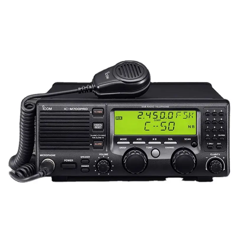 

IC-M700 150W Handheld DMR Walkie Talkie Medium and High Frequency Shortwave Single Sideband Maritime Radio Similar to IC-M710