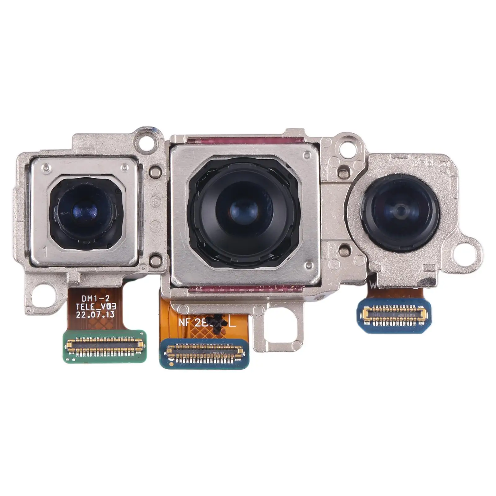 Rear Camera Set For Samsung Galaxy S24 5G SM-S921B, Telephoto + Main + Wide Back Camera Replacement Part