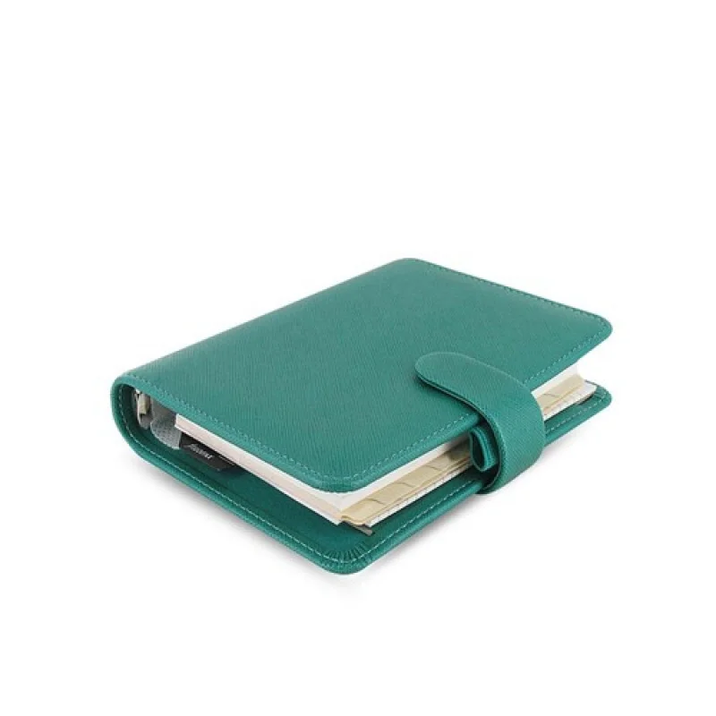 

A+ Filofax Personal Size Saffiano Organiser Planner Diary Aquamarine - 022530 Gifts