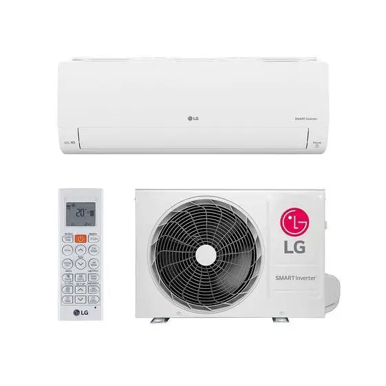 تكييف الهواء Lg سبليت Hi Wall Inverter R-32 Ai Smart Voice 9.000 Btus Cold 220V