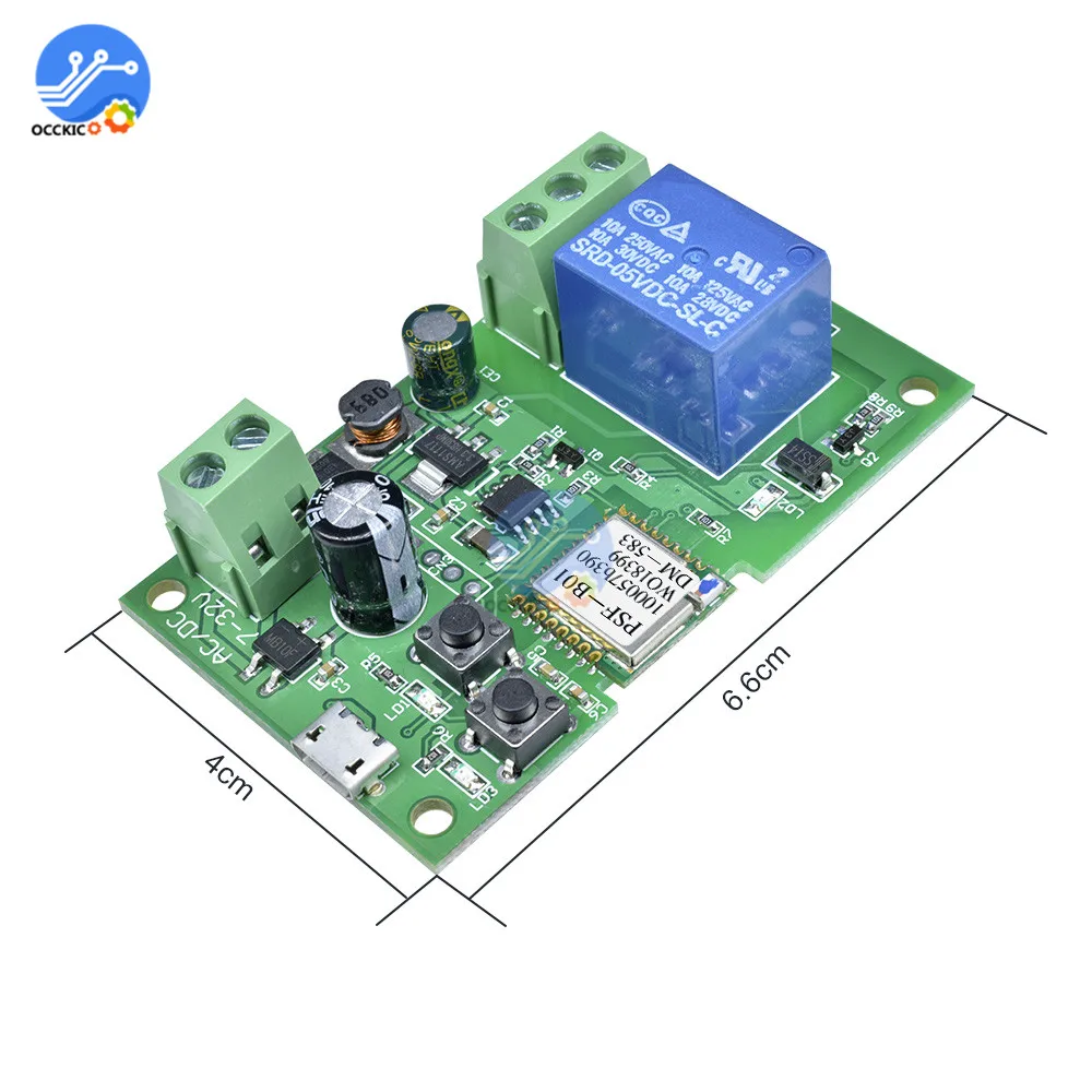 DC5V DC12V Wifi リレーモジュール eWeLink APP リモコン用セルフロックワイヤレス遅延リレースマートインテリジェントホーム用