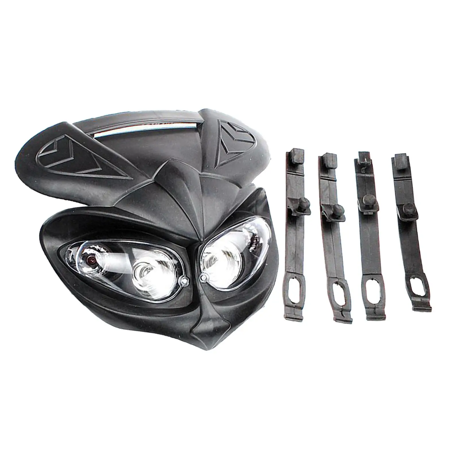 Motorcycle Headlight Durable Headlight Fairing Light Lamp for Replacement Long