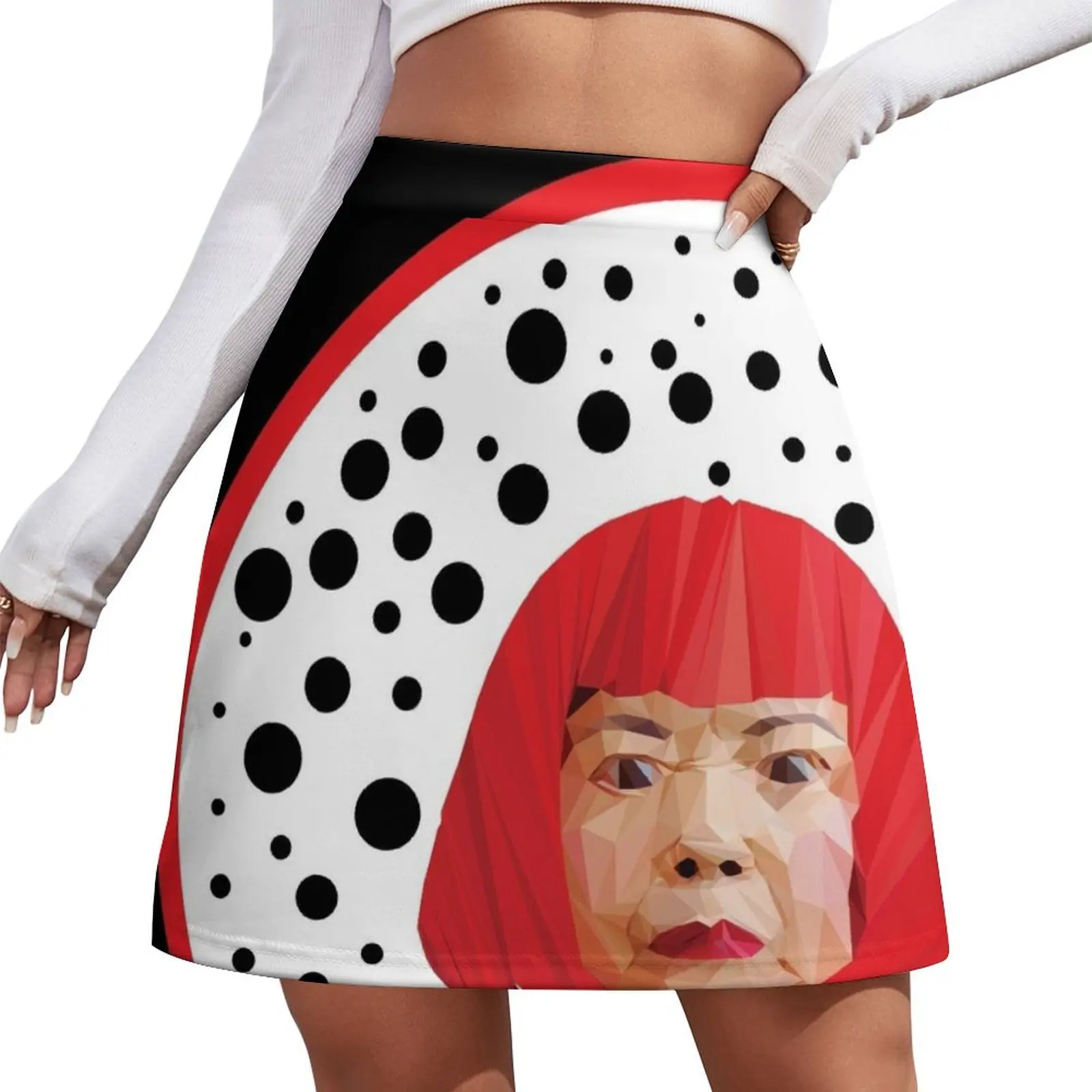 

Мини-юбка Yayoi Kusama, женское платье, летние наряды для женщин, летнее платье 2026, юбка для женщин 2026