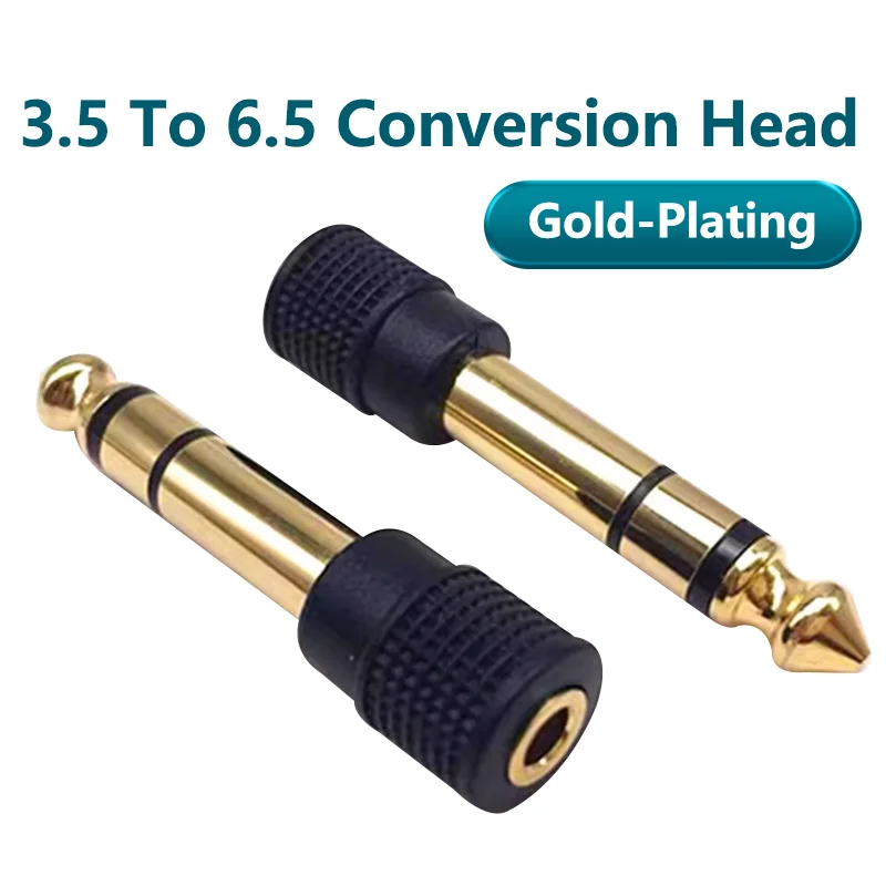 

Адаптер для микрофона Стерео разъем для наушников аудио разъем штекер-гнездо 35 мм 635 мм 3 полюса