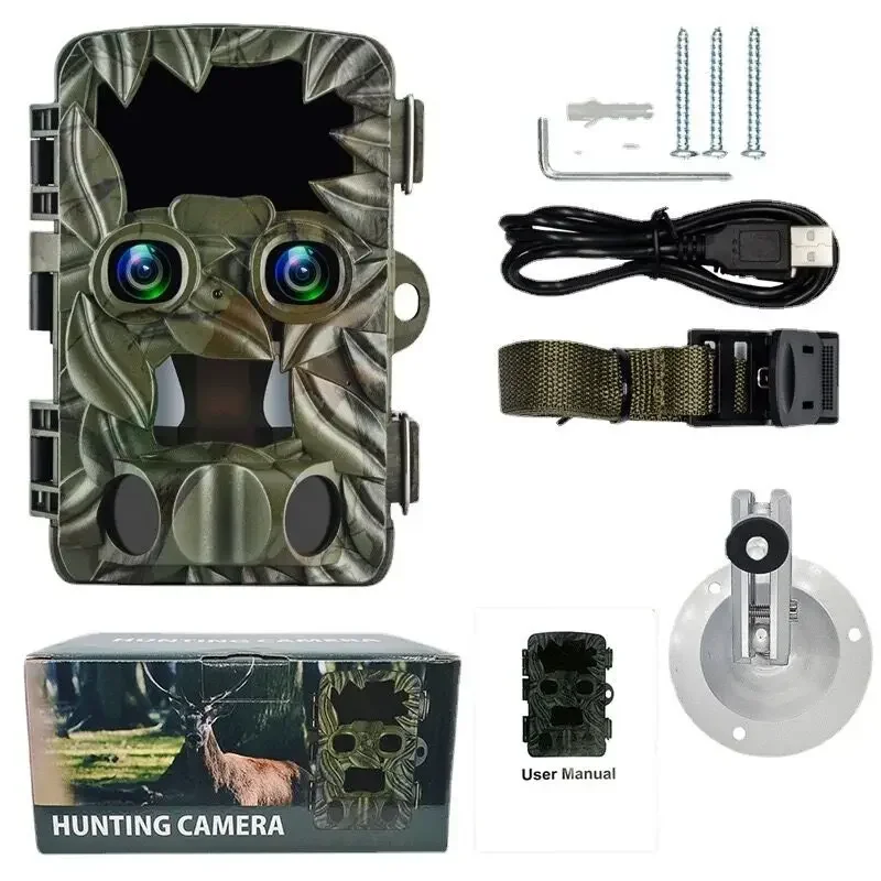 H8201 infrared trail camera 32MP 4K 2G Traps Night Vision Email Cellular Hunting outdoor Camera Security Monitoring