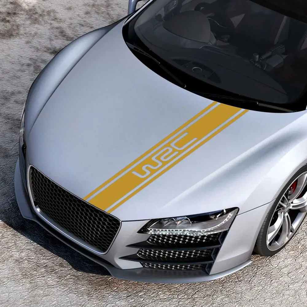 

Автомобильный капот WRC наклейки виниловая пленка наклейка авто украшения аксессуары для Suzuki Volvo Tesla Skoda VW Volkswagen Smart Seat Subaru