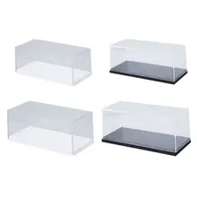 Practical 1/64 Diecast Model Car Display Box Acrylic Transparent Storage Box Dustproof DIY Model Car Dust Cover Model