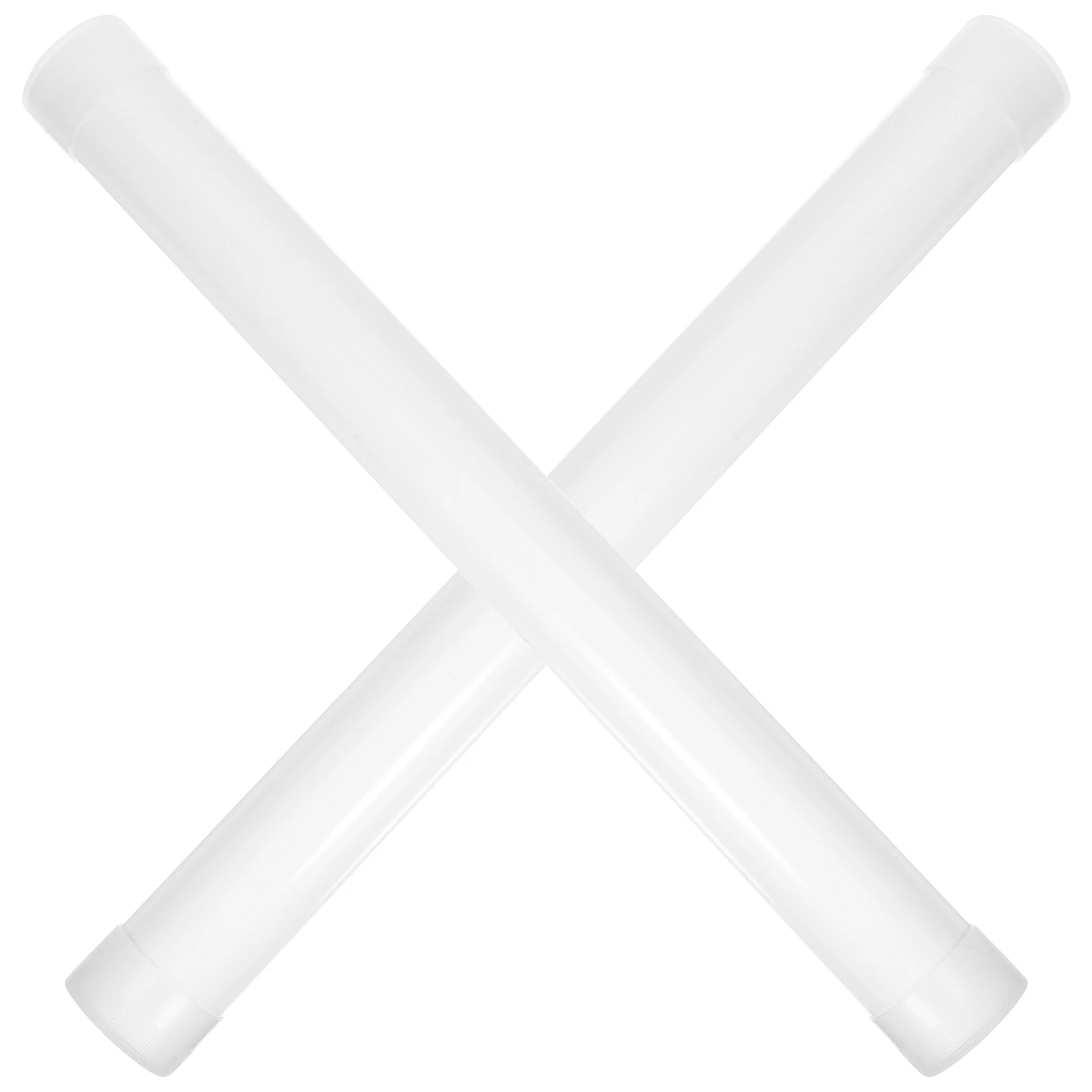 2Pcs Decorative Canvas PVC Artwork Storage Tubes Poster Tubes For Storage Prints Safe Resistant Travel