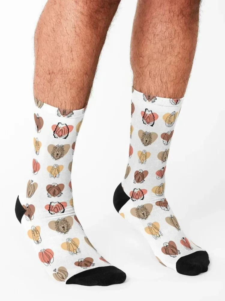 أحب الفرج التنوع الوردي القلوب البنية الجوارب شير الهيب هوب بارد مجنون الفتاة الجوارب الرجال #3