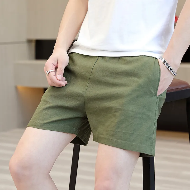 

Мужские летние шорты Slim Fit прямого кроя, молодежные, маленький размер XS, универсальные, повседневные, свободные, однотонные, простой дизайн