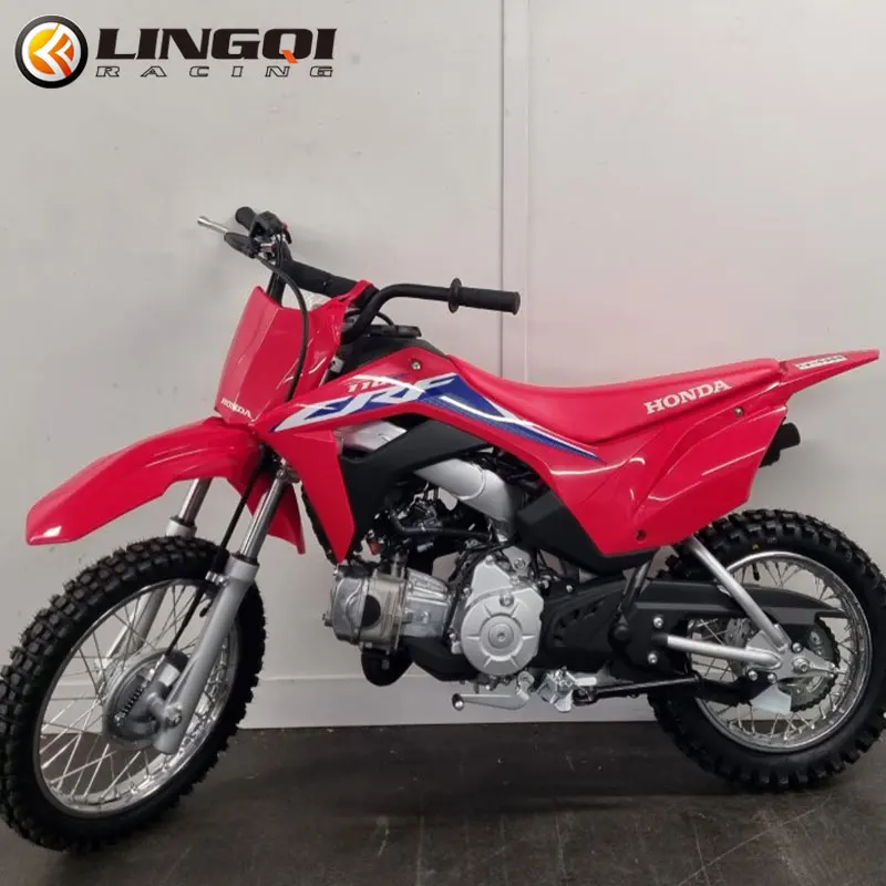 LINGQI Motorcycle CRF110 Front Fender PP Plastic Mudguard For CRF 110 110cc Motocross Dirt Pit Bike Parts