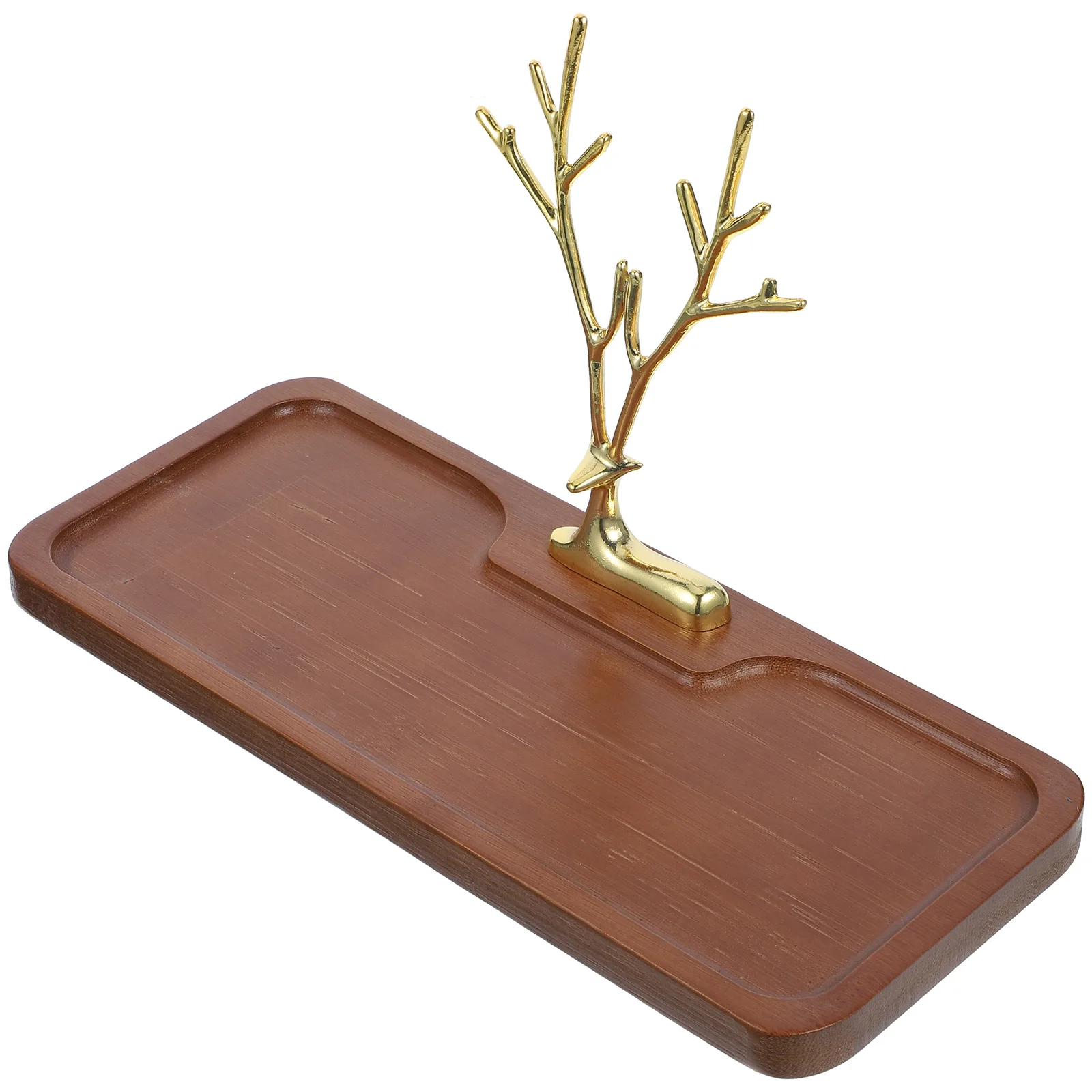 

Deer Storage Tray Jewelry Dish Elegant Ring Holder Practical Household Accessories Wear Resistant Decorative Dorm Hotel