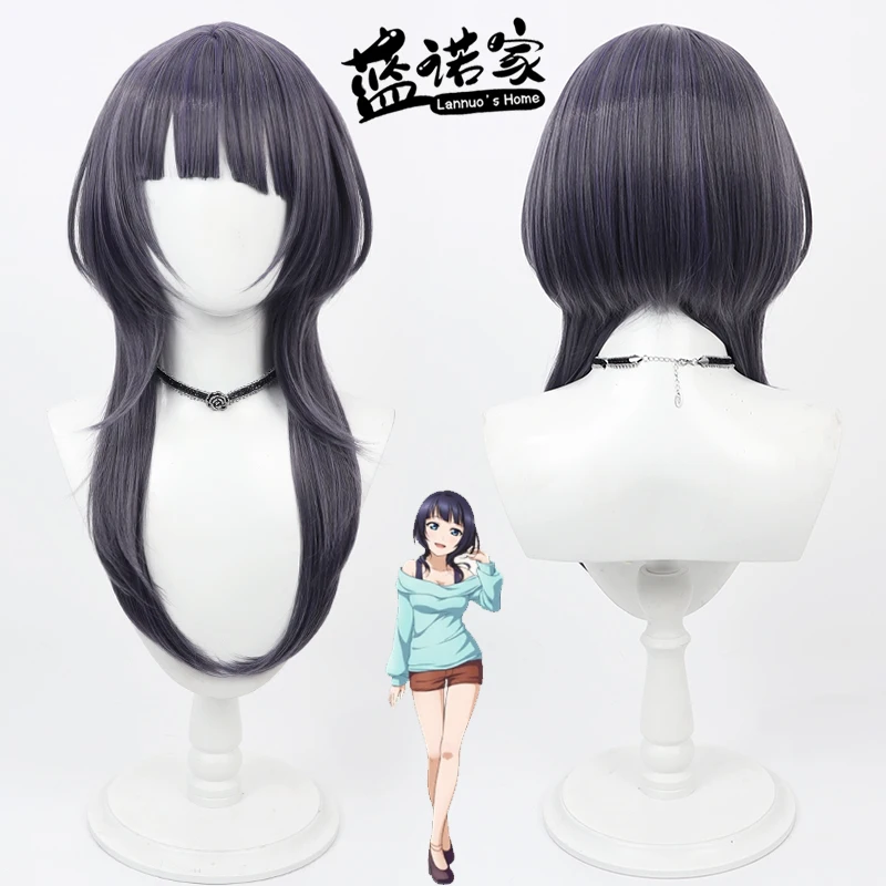 

Anime Love Live School Idol Festival Karin Asaka Cos Cosplay Wig Halloween Carnival Party Props Synthetic + Wig Cap