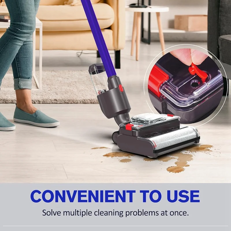 V15 V8 V7 V10 V11 진공 청소기 용 전기 습식 건식 청소 단단한 바닥 용 자동 청소 롤러 브러시