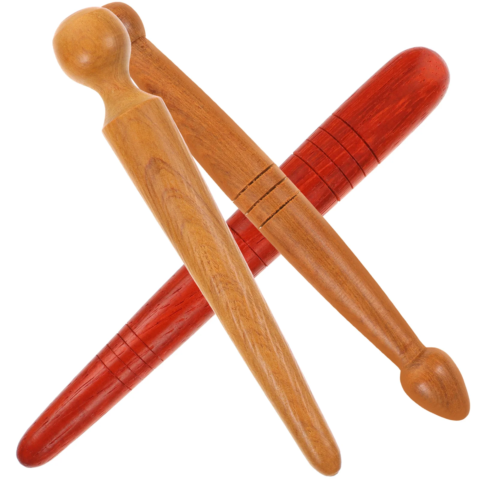 

3 Pcs Wooden Acupuncture Stick Whole Body Massager Hand Tools Foot Relax Reflexology Hair