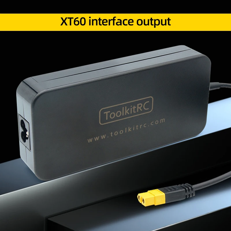 ToolkitRC ADP200 محول 200 واط 19.5 فولت امدادات الطاقة مع XT60 موصل ل M6 M7 ISDT Q6 T6 RC يبو بطارية شاحن ميزان الطائرة بدون طيار