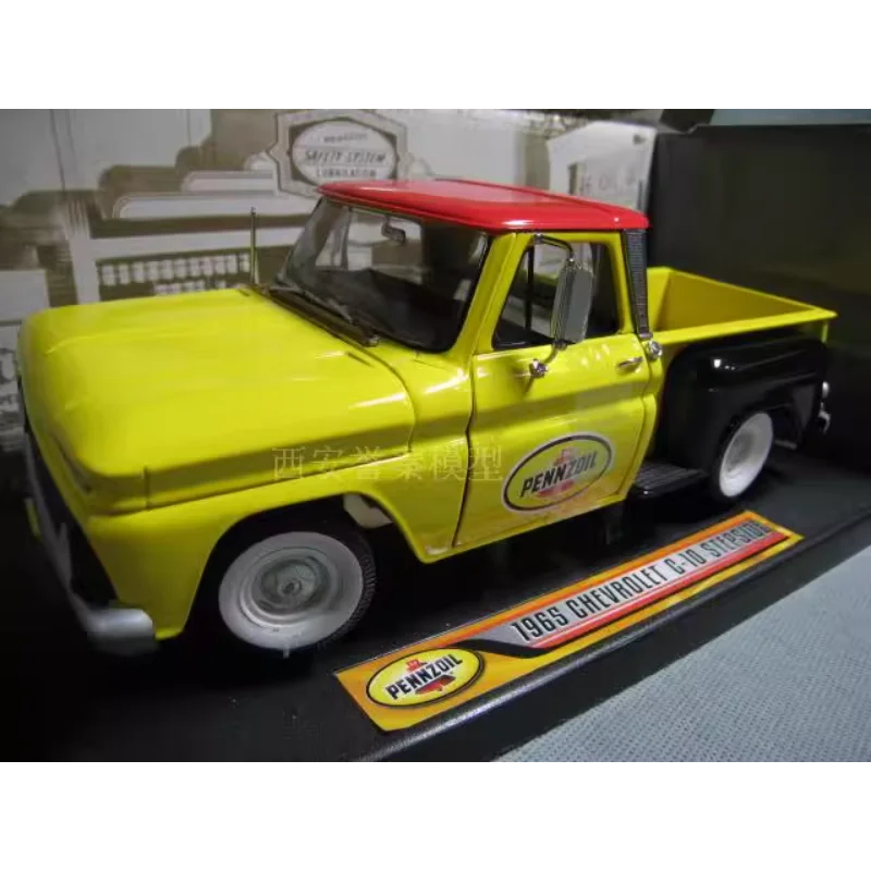 

Diecast GreenLigh 1:18 Scale CHEVROLET C 10 Pickup Alloy Car Model Collectible Toy Gift Souvenir Display Ornament