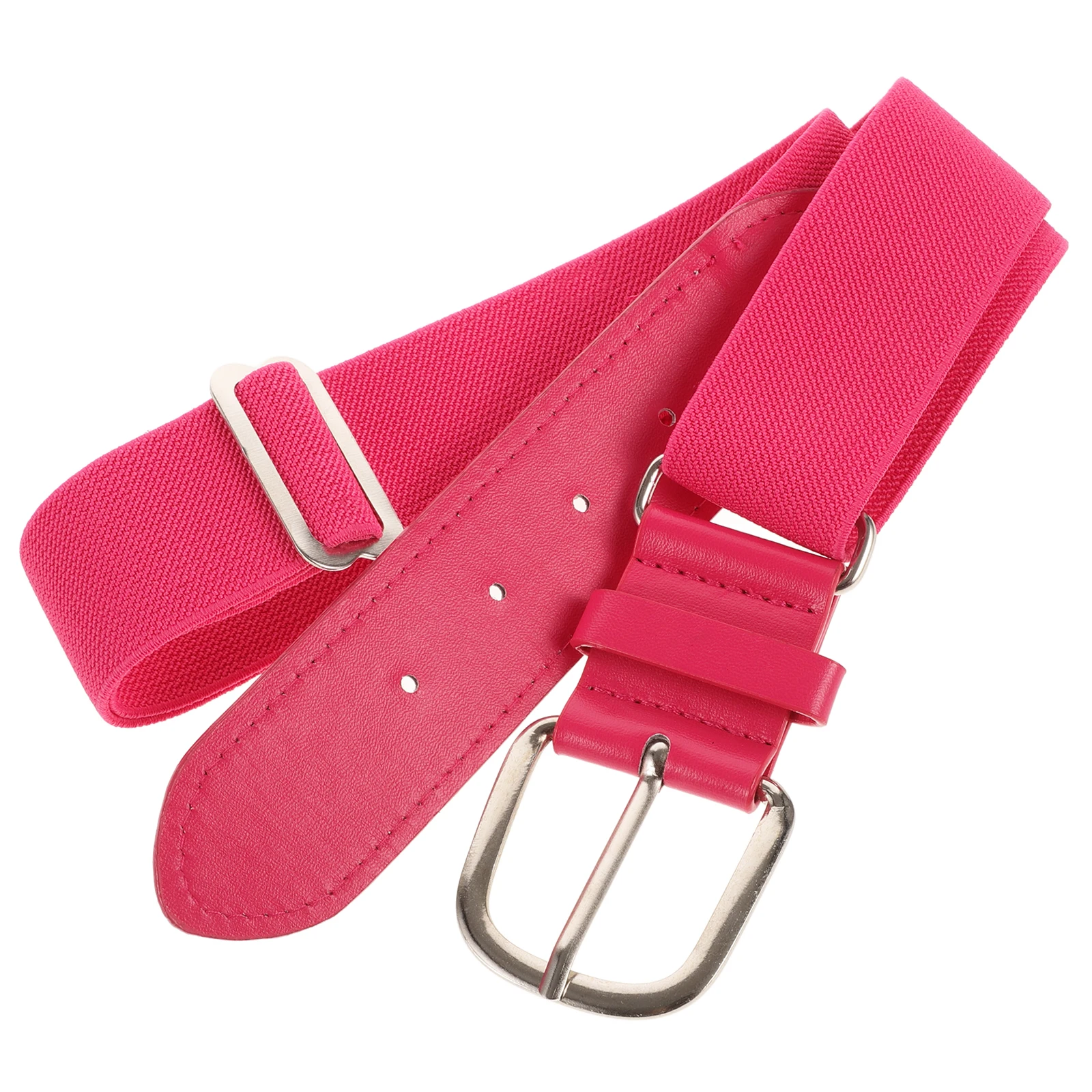 الكرة اللينة الوردي مرونة الخصر للشباب قابل للتعديل بو الرياضة حزام البيسبول الصغير حزام واقية