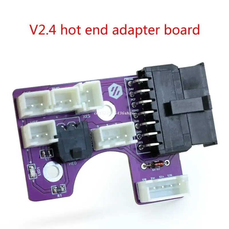 for Voron 2.4 Extruder Afterburner Toolhead PCB Board BAT85 Diode Cavity Temperature Sensitive with Terminal 45x36mm Dropship