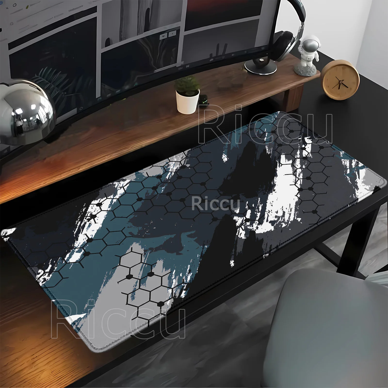Polygon Hexagonal Honeycomb Anime Mouse Pad Gaming Gabinete PC Gamer Computer Keyboard Desk Mat Rubber office Laptop Mousepad