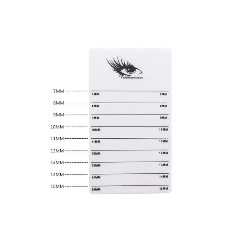 1pc acrílico lash titular paleta cílios postiços palete placa suporte almofada extensão de cílios acessórios de maquiagem
