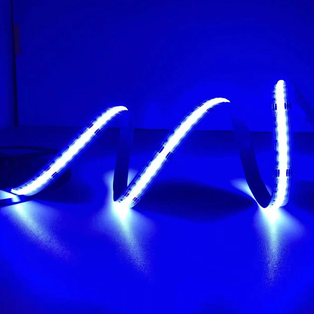 5m 12V 24V DC PMW / SPI RGB RGBW RGBCCT COB LED Strip Light 576 720 840LEDs/m Flex LED Tape Light Dimmable Linear Ribbon Tape