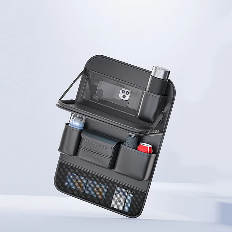 

Органайзер на спинку автомобильного сиденья с 6 карманами и столиком для MG4 EV, ZS EV, MG4, 5, 6, 7, Haval Jolion, H9, M6, H3, H5, F7x, H7