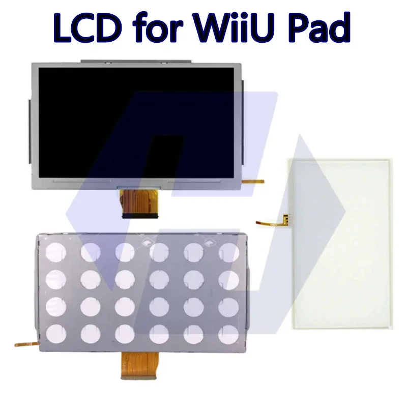 LCD Display Screen Replacement for WiiU Controller Console Touch Digitized Panel Gamepad