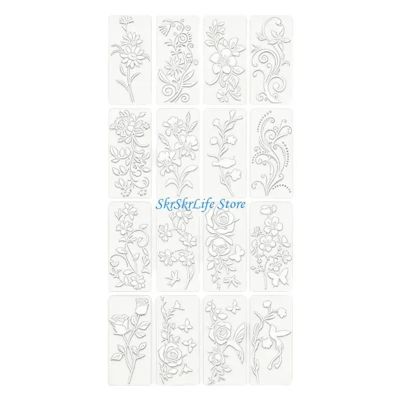 Picture 3: E65E Artistic Reusing Stencil Template Design Tool Friendly Materials For Painting