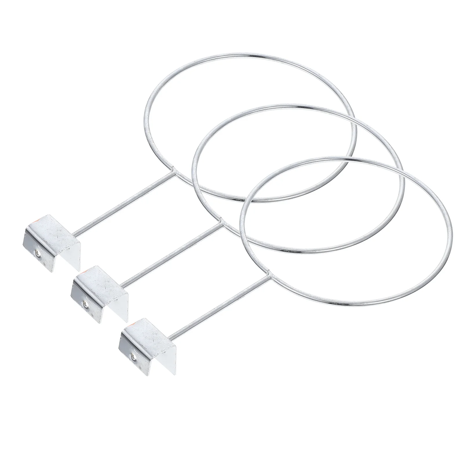 

3Pcs Basketball Holder Iron Art Rack Simple Setup for Exhibition Use Basketball Holder Iron Balls Storage Rack