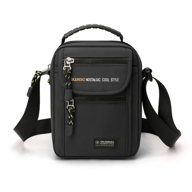 Męska torba Crossbody torba kurierska na wypoczynek męska wodoodporna nylonowa torba na ramię męska