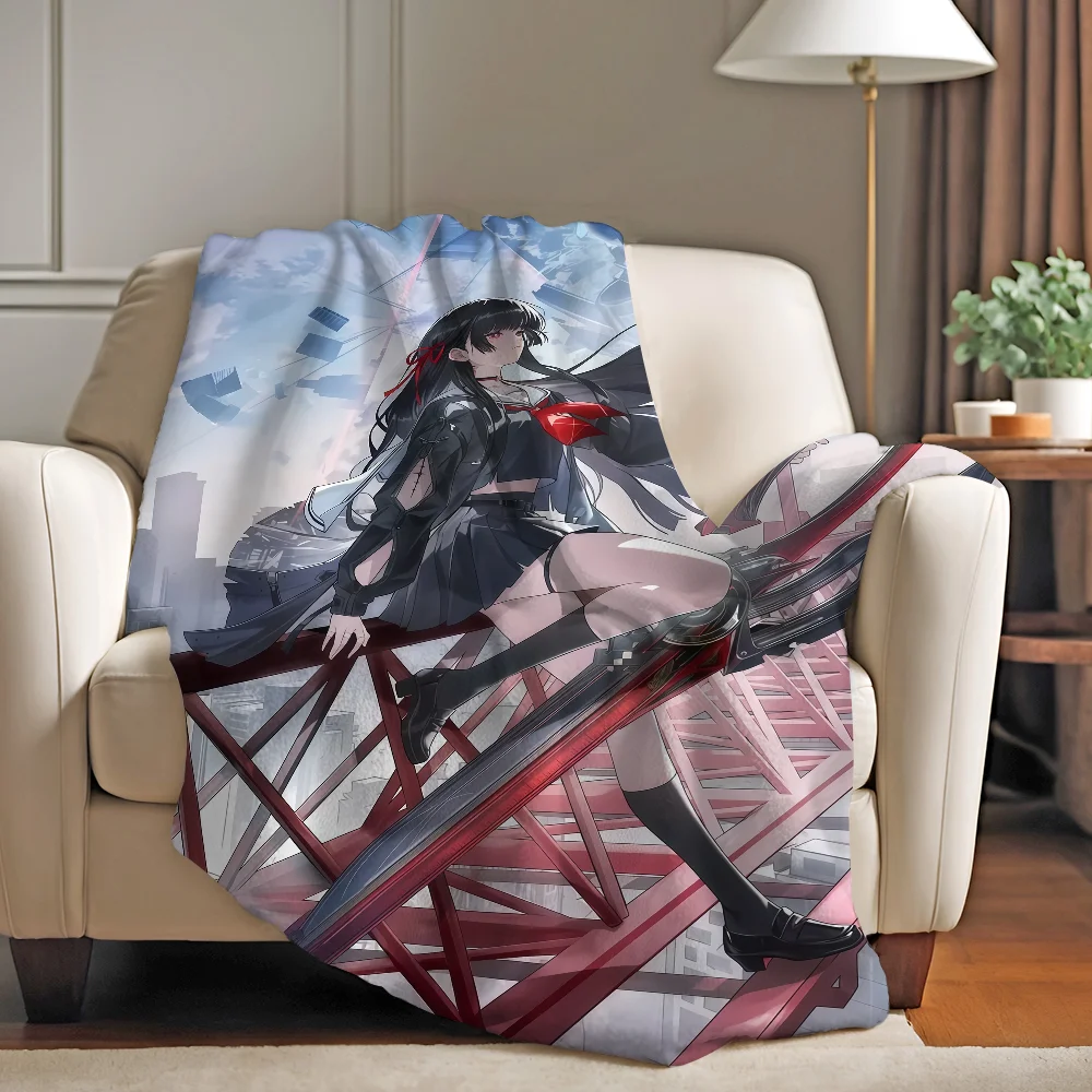 

Wuthering Waves CHISA Blanket Warm And Soft Suitable For Bedroom Living Room Sofa Bed Office Travel Camping