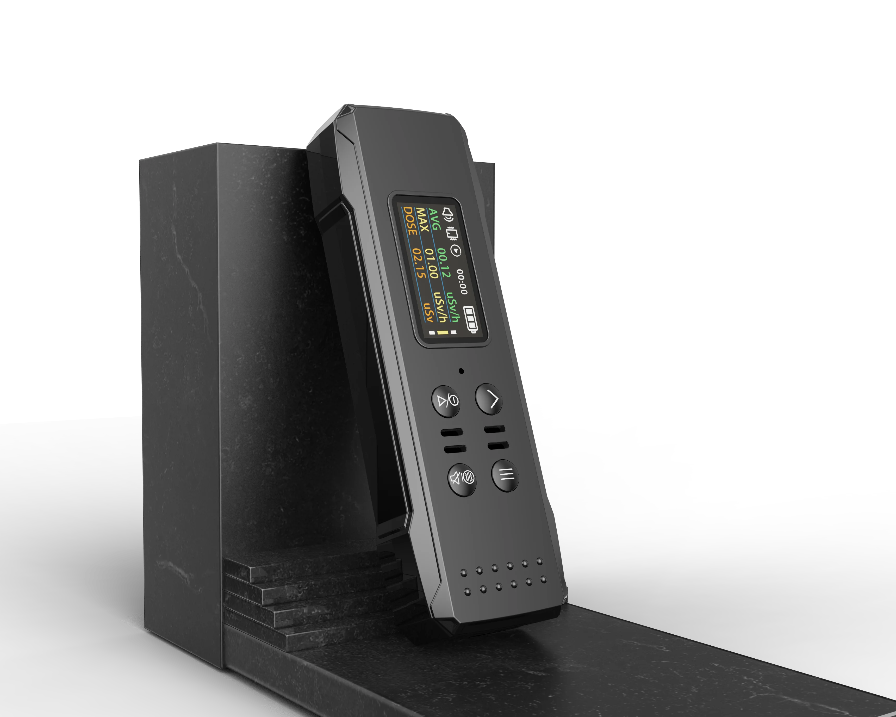 Handheld Geiger Counter Nuclear Radiation Detector Personal Dosimeter Rechargeable Beta Gamma X-ray Tester for Safety Inspection