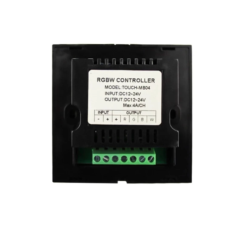 Imagem -06 - Sty Controlador do Painel de Toque Dimmer Temperado Interruptor de Parede de Vidro para a Única Cor Temperatura de Cor Rgb Rgbw Tira Conduzida Dc12v 24v 86