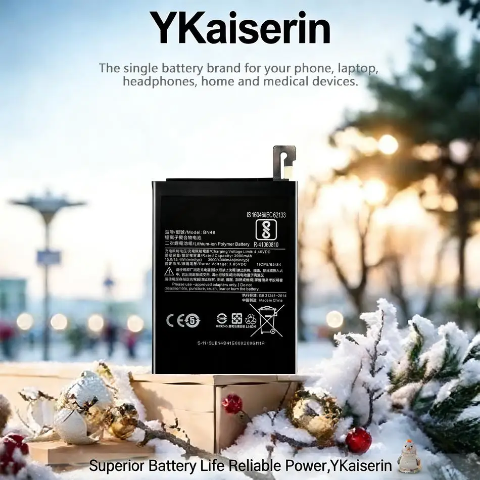 

Надежная замена, высокая совместимость, 4000 мАч, BN48 для мобильного телефона Xiaomi Redmi Note 6 Pro