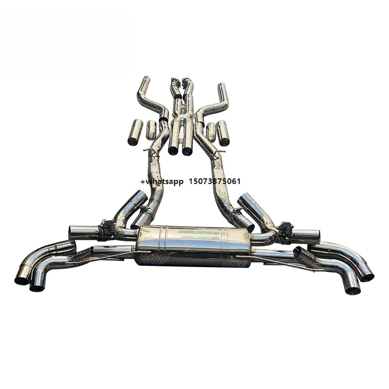 

High Performance 304ss Exhaust System for 2019+ X7 M50i M60i Valved Sport Exhaust System G07 X7 M50i M60i