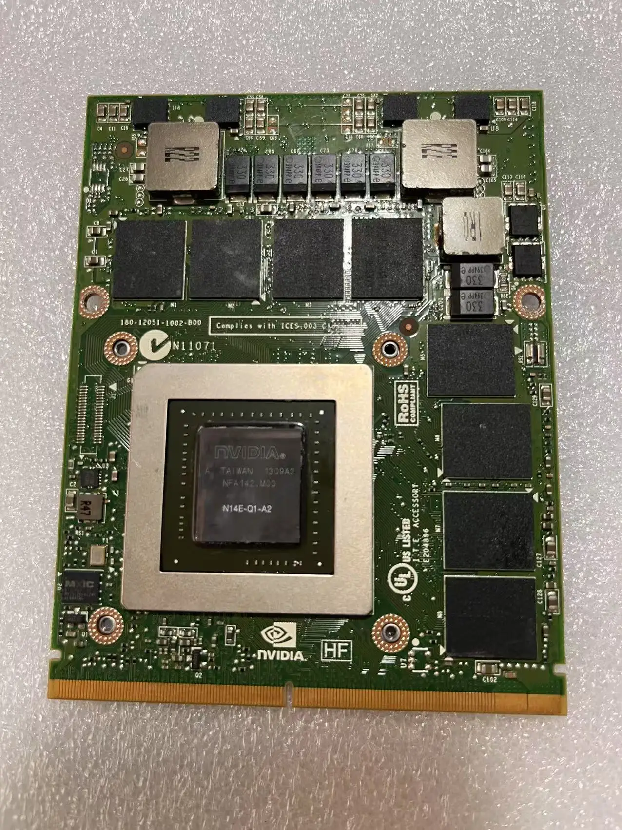 K3000M 2GB VGA Card for a1312 hp