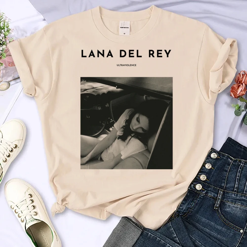 Lana Del Rey camisetas femininas mangá top feminino mangá harajuku roupas