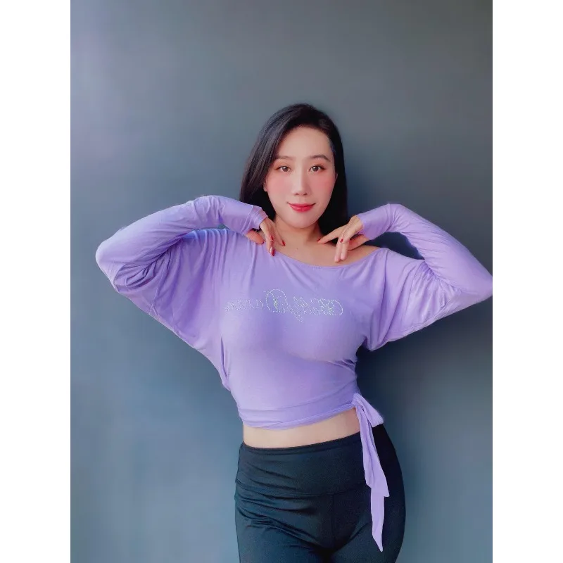 Customized Belly Dance Costumes Modal One Collar Top