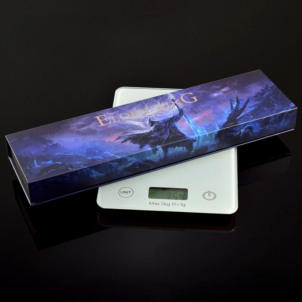 30 CM Eldenn Japanese Game Peripherals Gragon King's Rock Sword Metal Weapons Model Gift Box Collectible Desk Ornaments Boy Toy