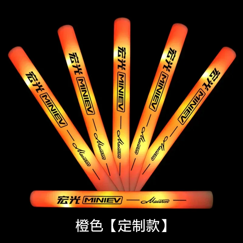 Multicolor concert glowsticks, LED oplichtende foam glowsticks, feestbenodigdheden voor evenementen en feesten