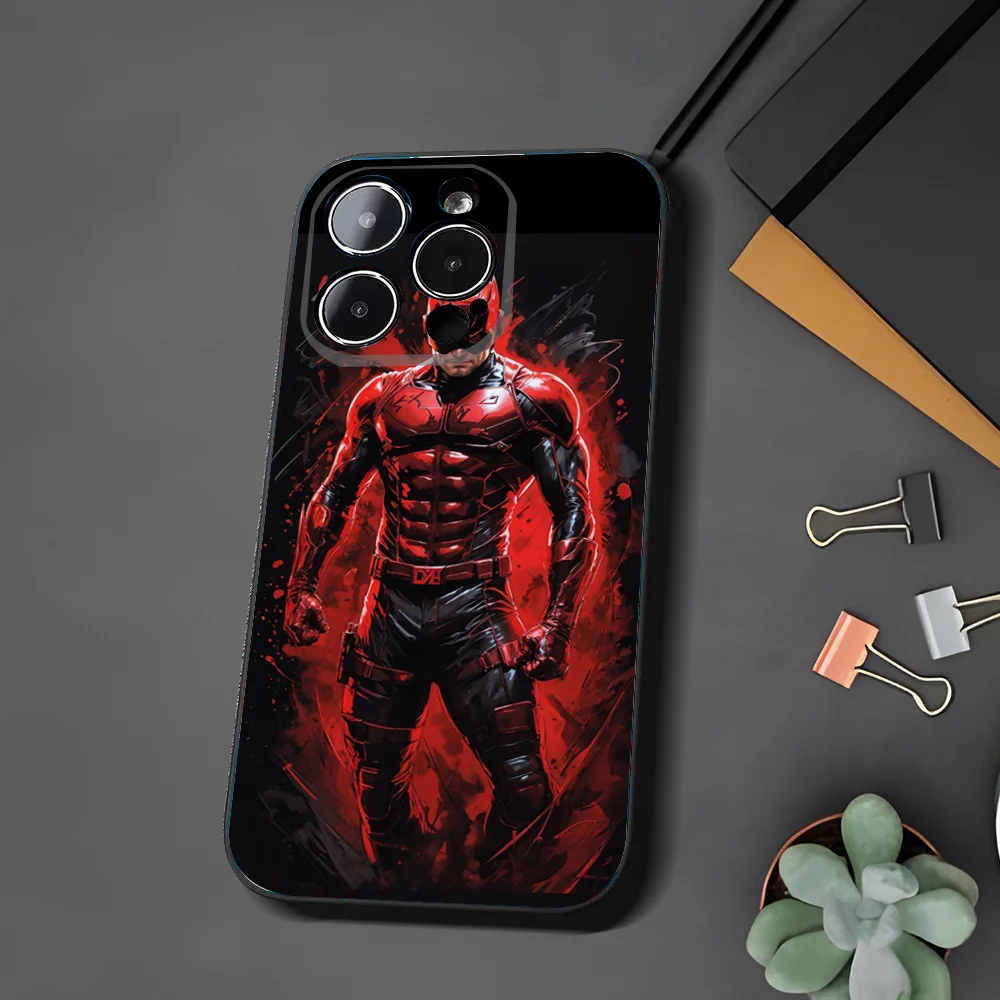 D-Daredevil Phone Case For Iphone 15 11 13 14 Pro Max 7 8 Plus X Xr Xs Max Se2020 12mini Cover Case